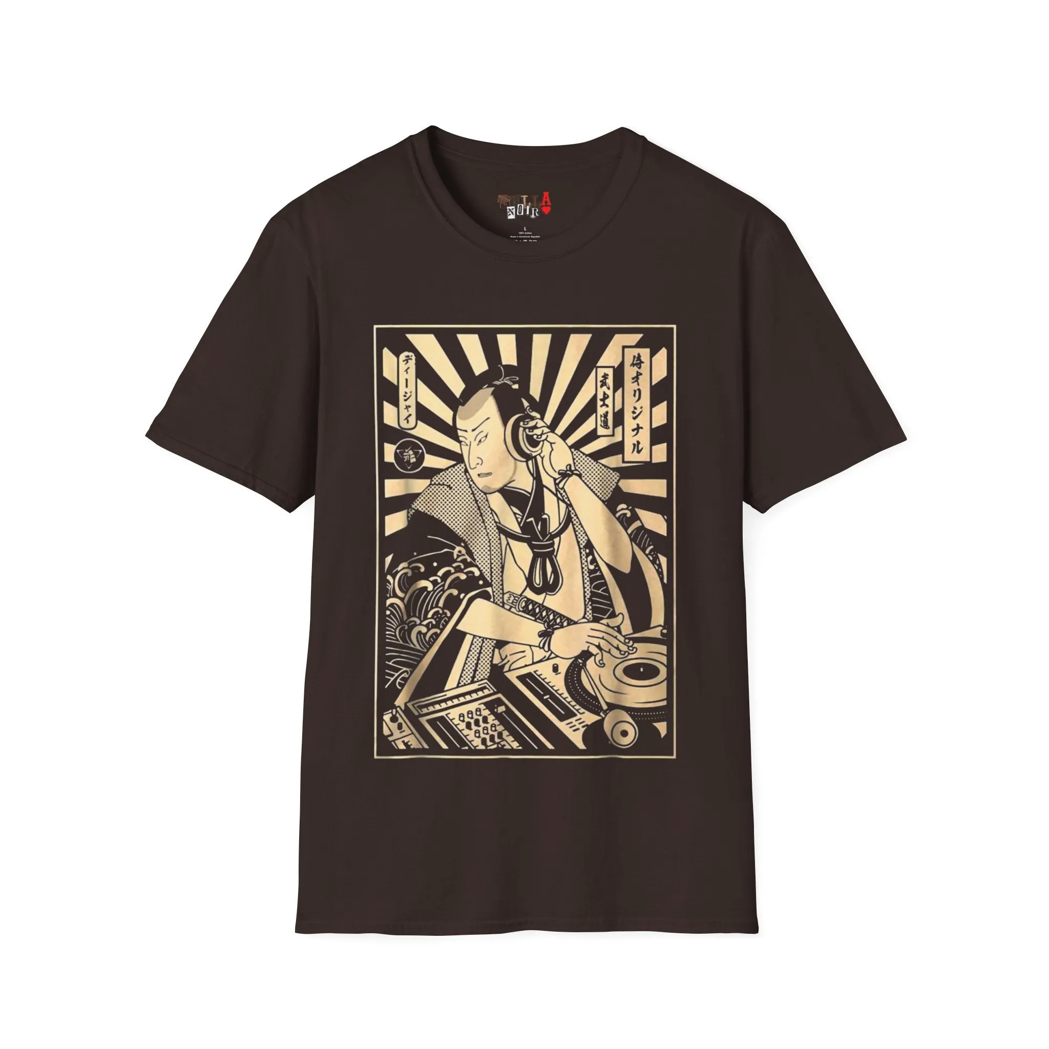 Samurai DJ Unisex Softstyle T-Shirt