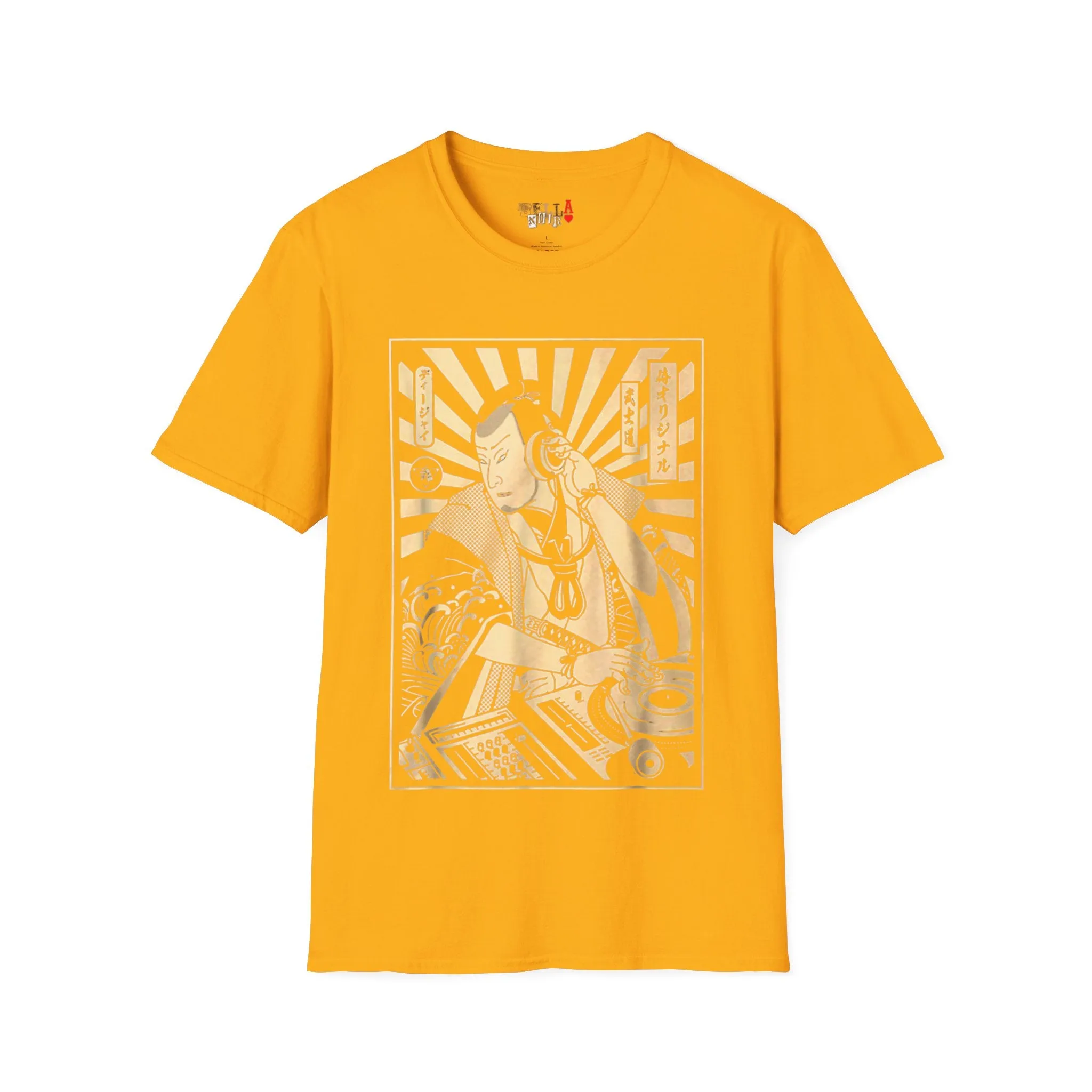 Samurai DJ Unisex Softstyle T-Shirt