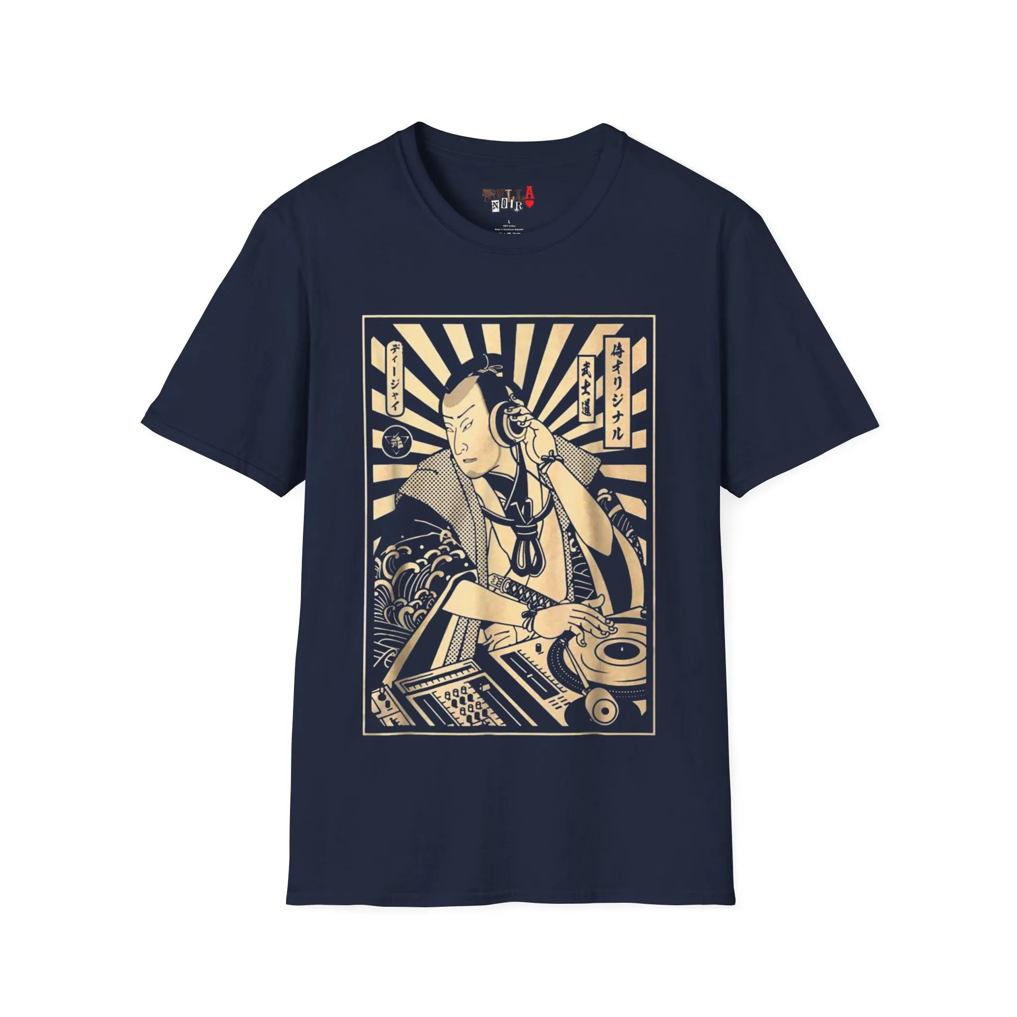 Samurai DJ Unisex Softstyle T-Shirt