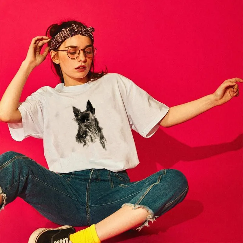 Scottish Terrier Cotton Tee
