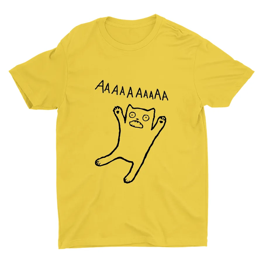 Shocking Cat Cotton Tee