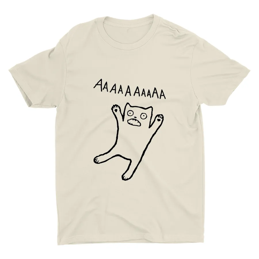 Shocking Cat Cotton Tee