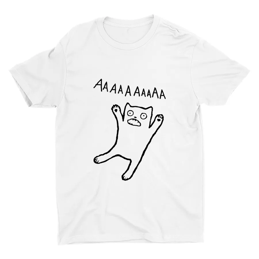 Shocking Cat Cotton Tee