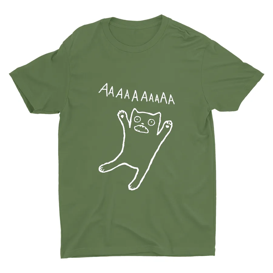 Shocking Cat Cotton Tee