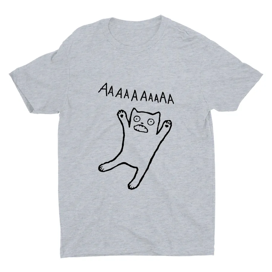 Shocking Cat Cotton Tee