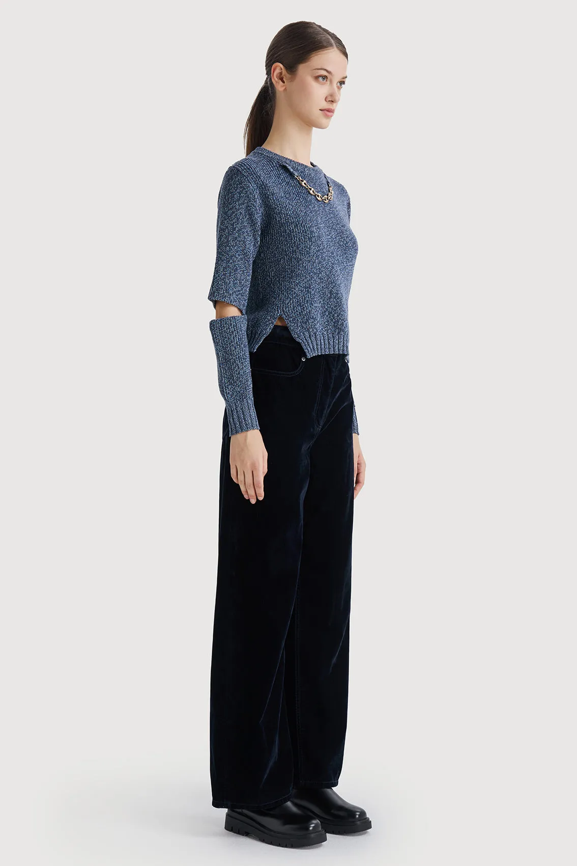 Signature Cut-Out Detail Knitwear