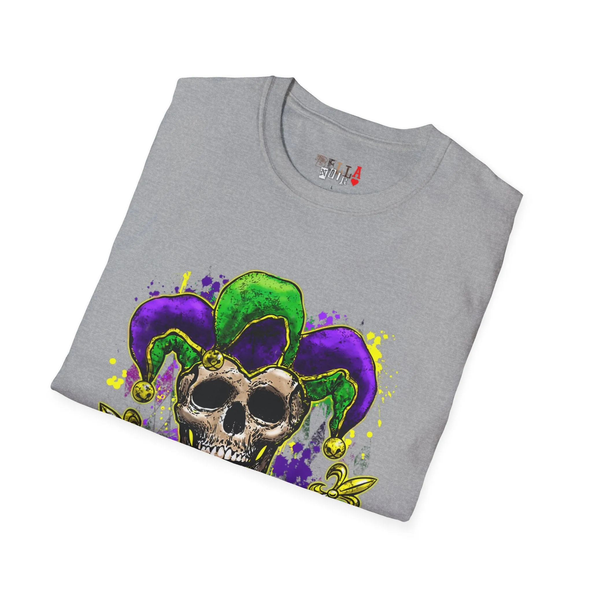 Skeleton Fool Unisex Softstyle T-Shirt