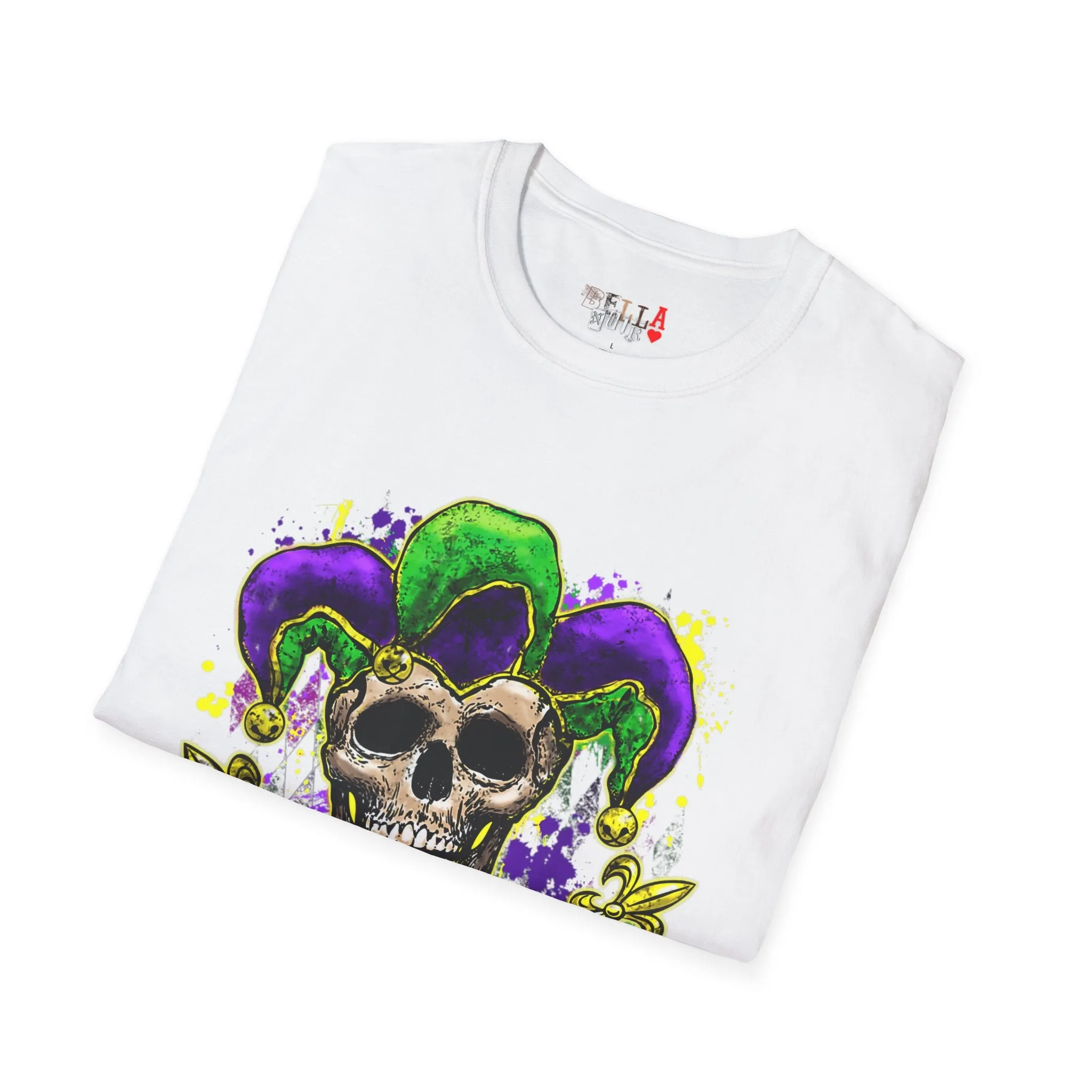 Skeleton Fool Unisex Softstyle T-Shirt