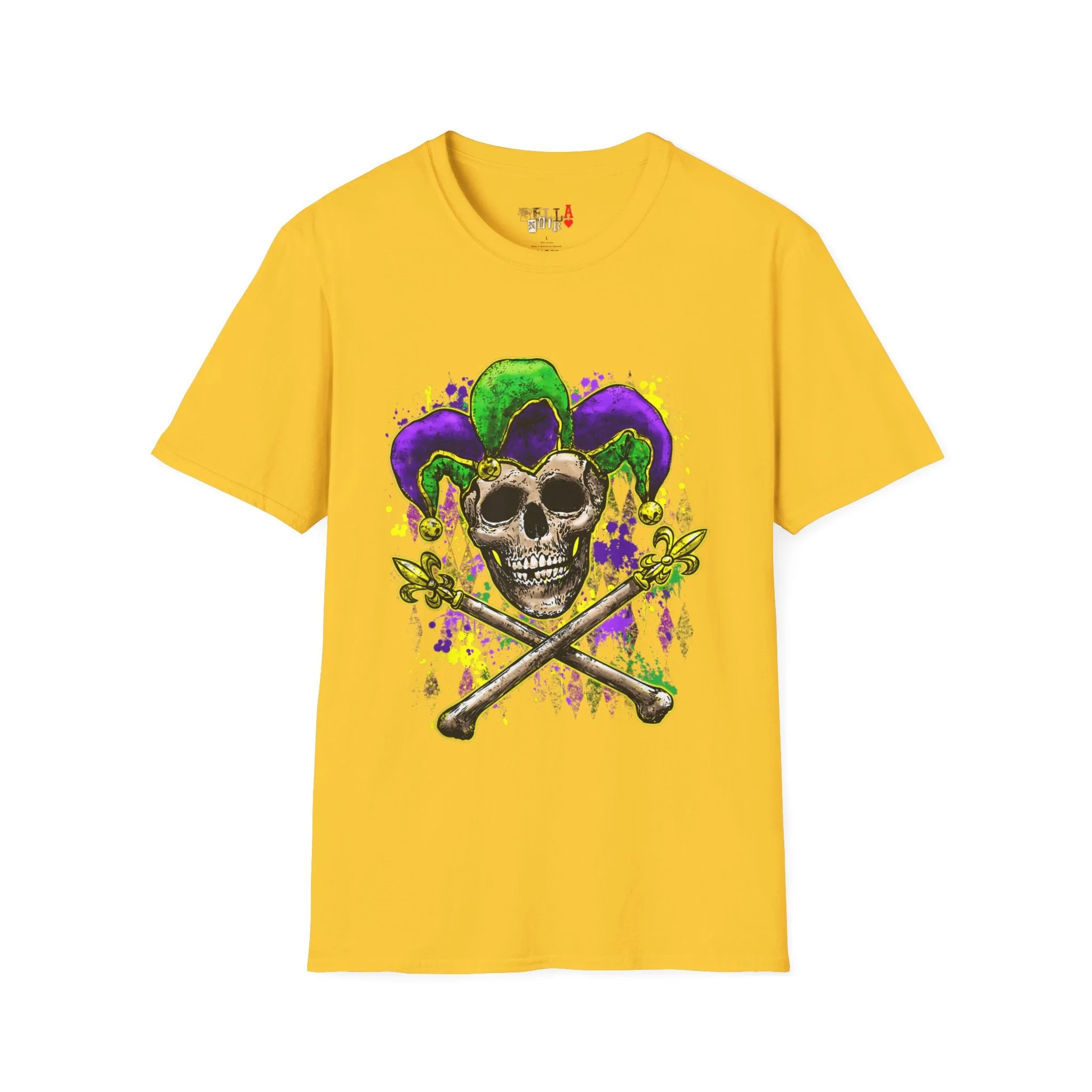 Skeleton Fool Unisex Softstyle T-Shirt