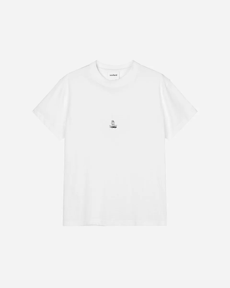 Snoopy Skateboard T-shirt - White