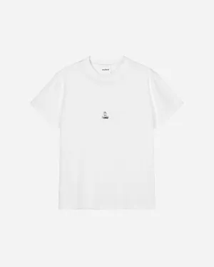 Snoopy Skateboard T-shirt - White