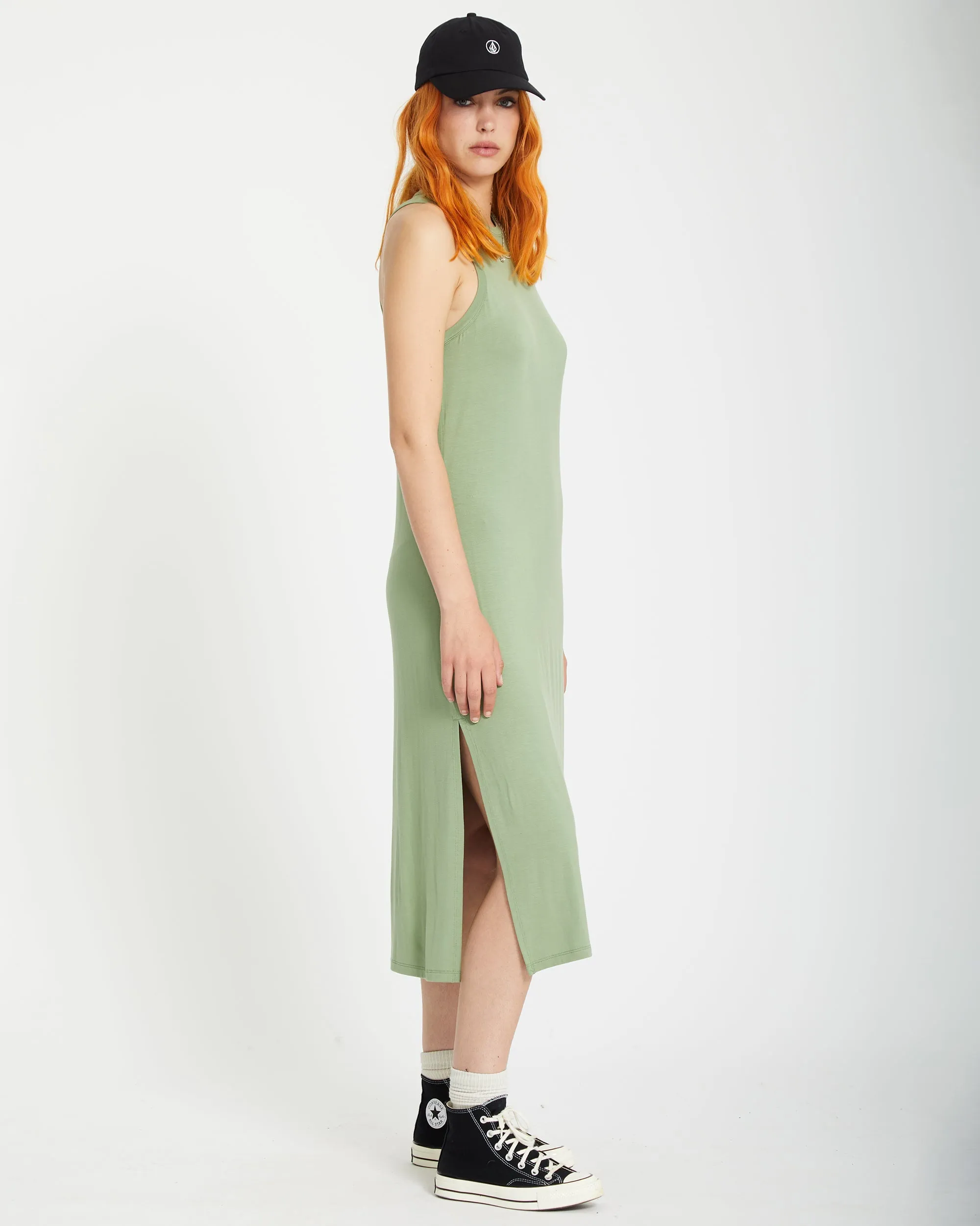 Stonelight Dress - GRASS GREEN