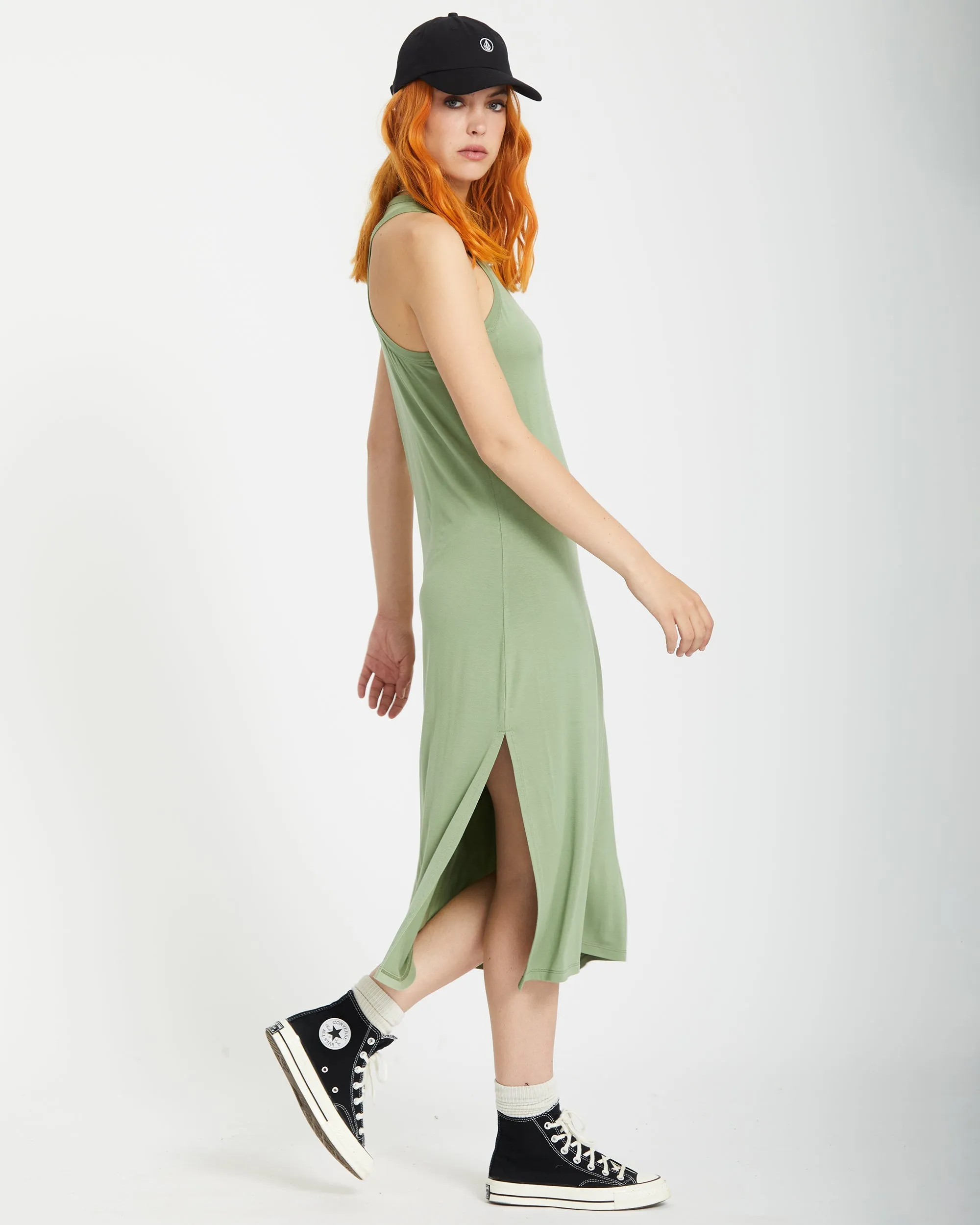 Stonelight Dress - GRASS GREEN