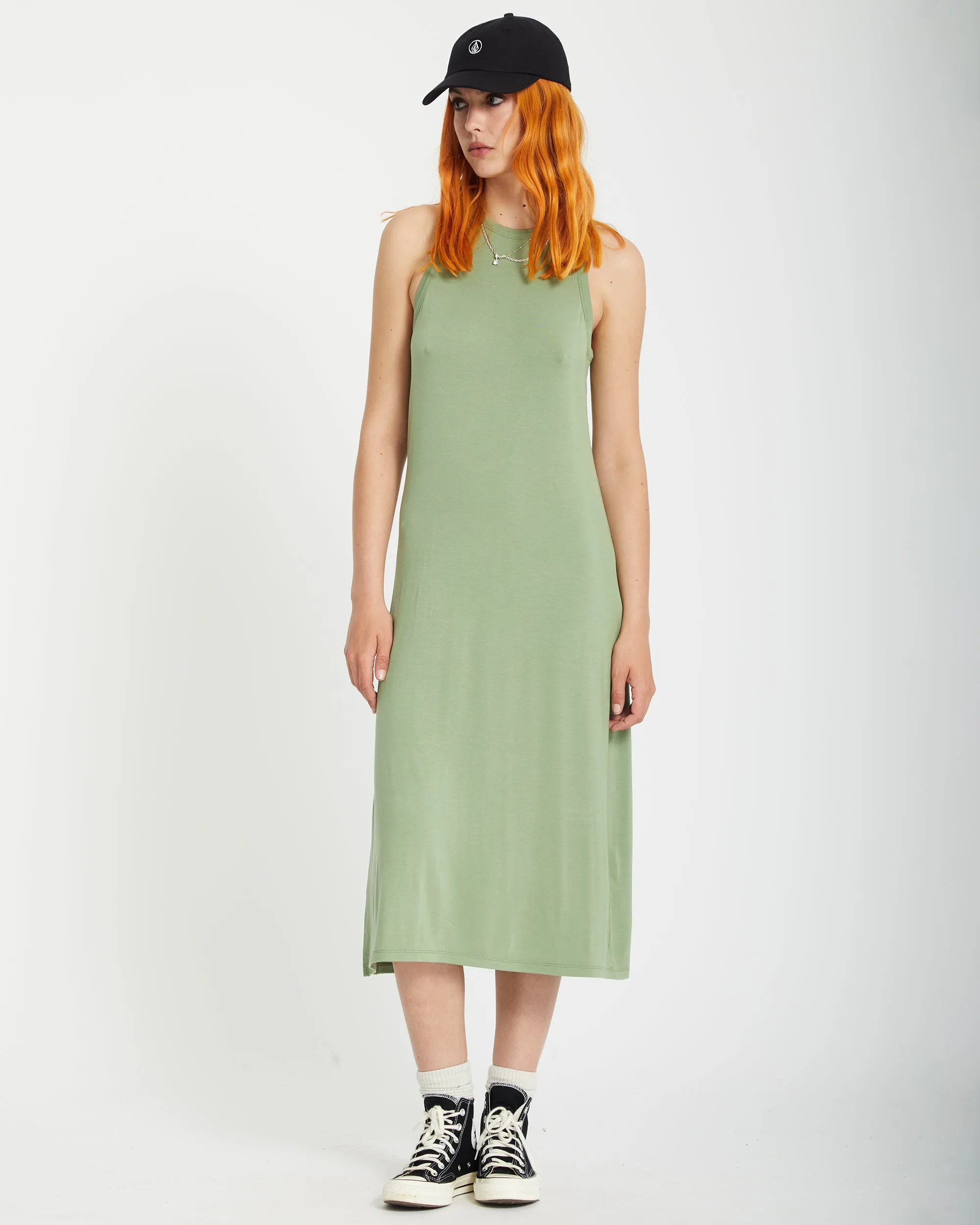 Stonelight Dress - GRASS GREEN