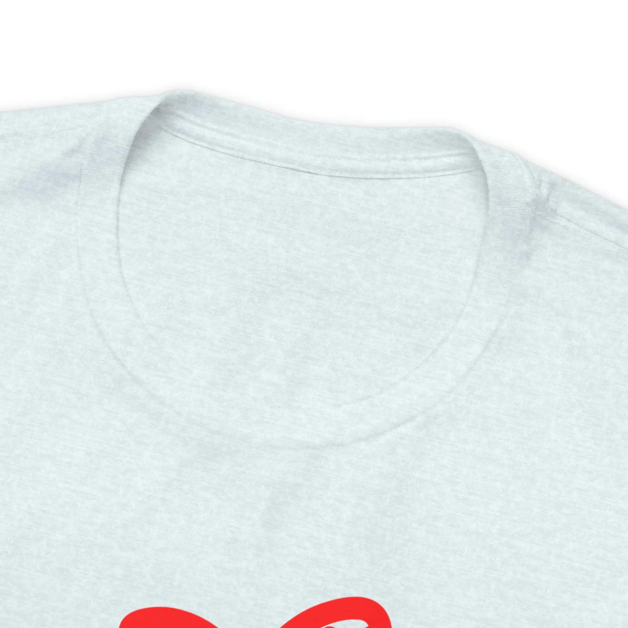 Super Mom Heart T-Shirt | Love You Mom Tee |  Bella Canvas 3001 Unisex |  Mama Short Sleeve Tshirt