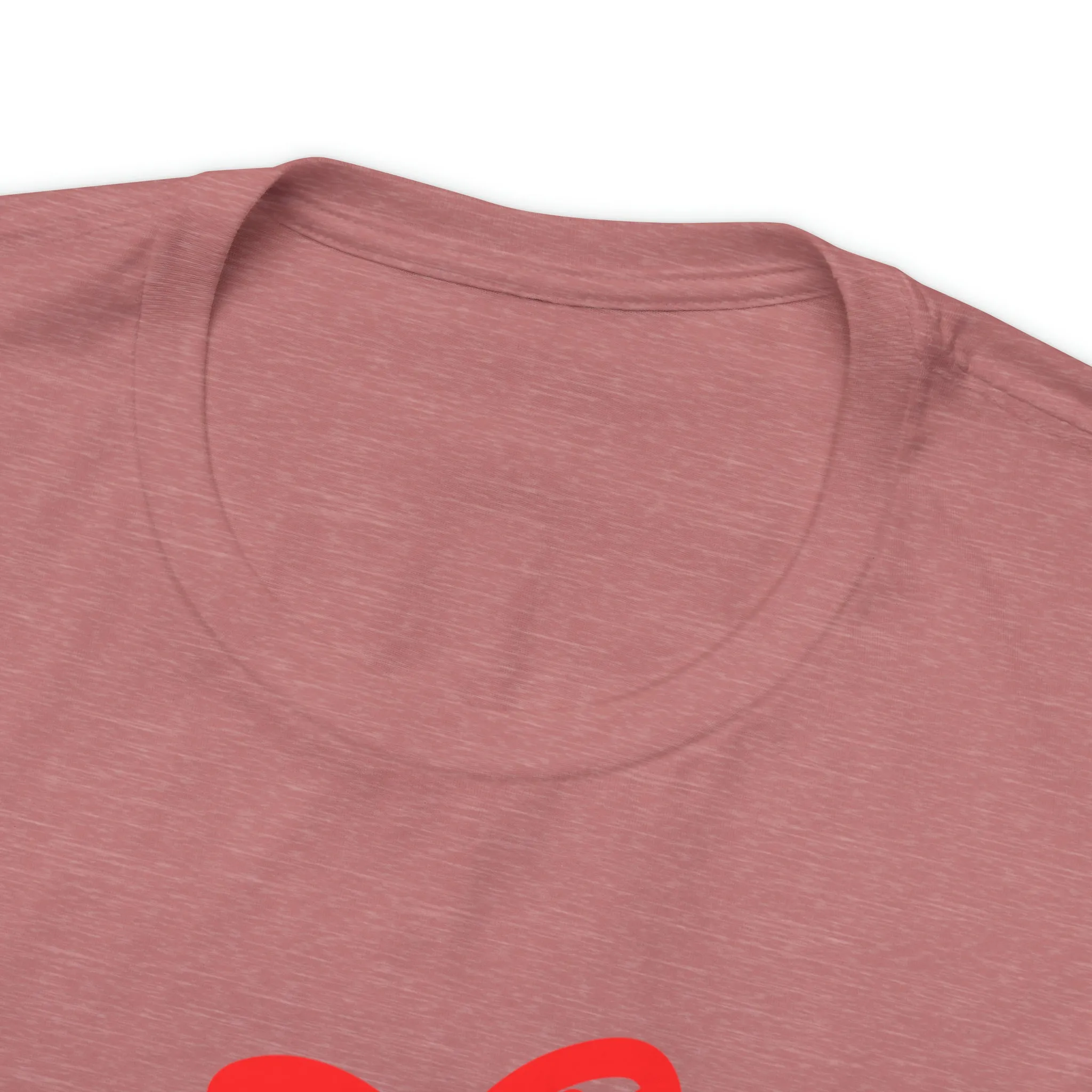 Super Mom Heart T-Shirt | Love You Mom Tee |  Bella Canvas 3001 Unisex |  Mama Short Sleeve Tshirt