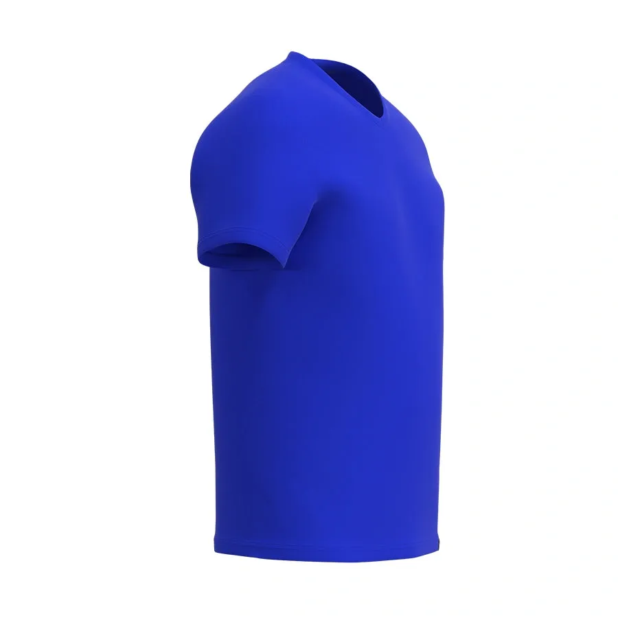 Super-soft V-Neck T-Shirt, Electric Blue