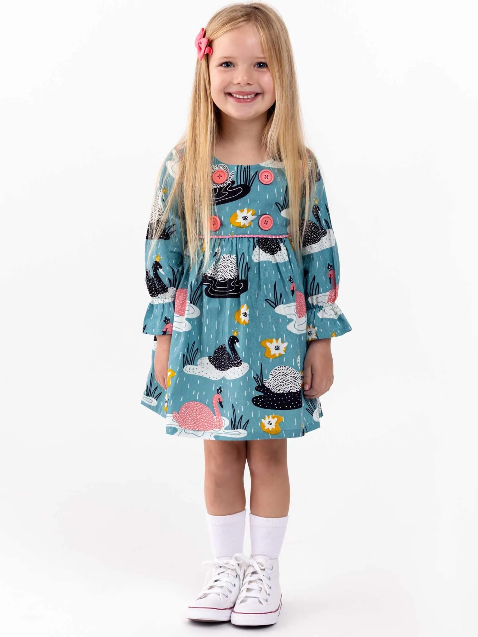 Swan Song Sage Dress