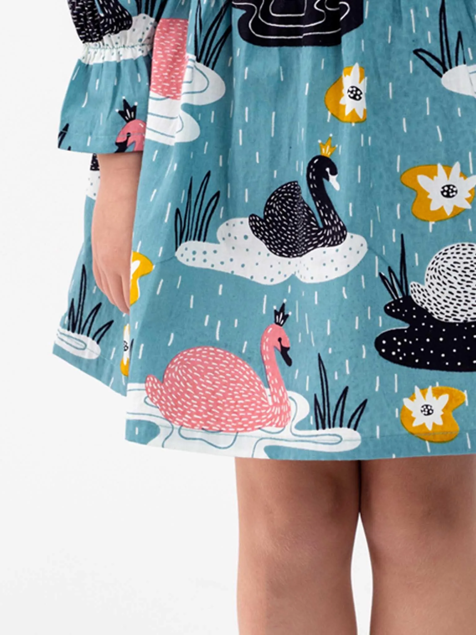 Swan Song Sage Dress
