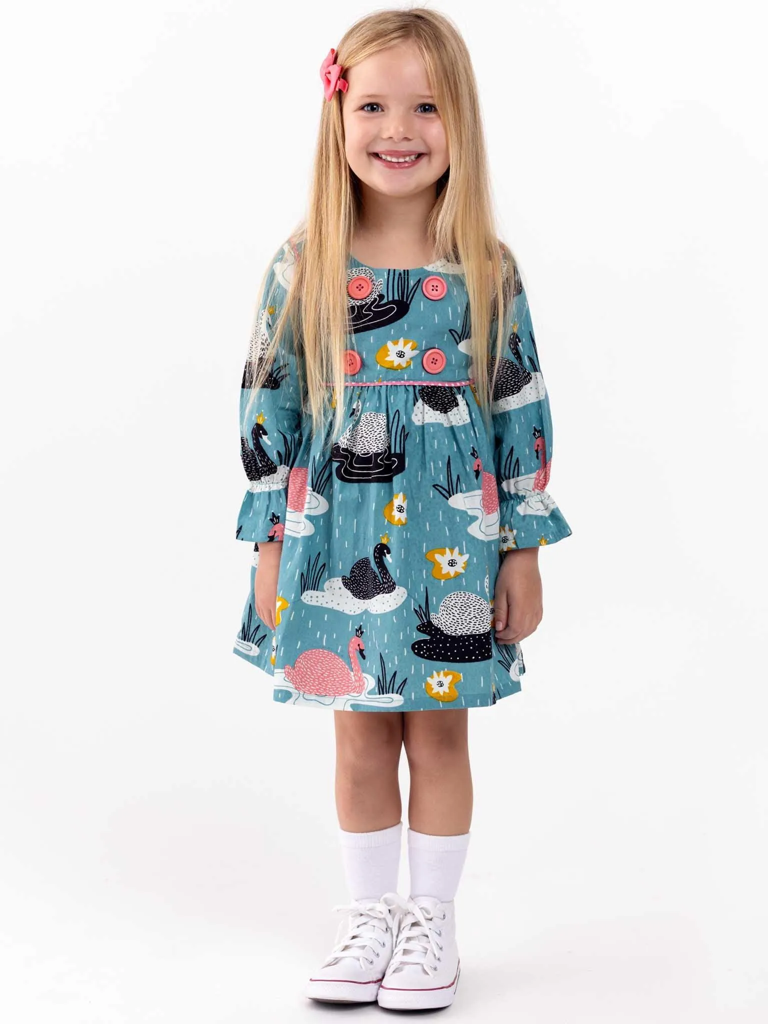 Swan Song Sage Dress