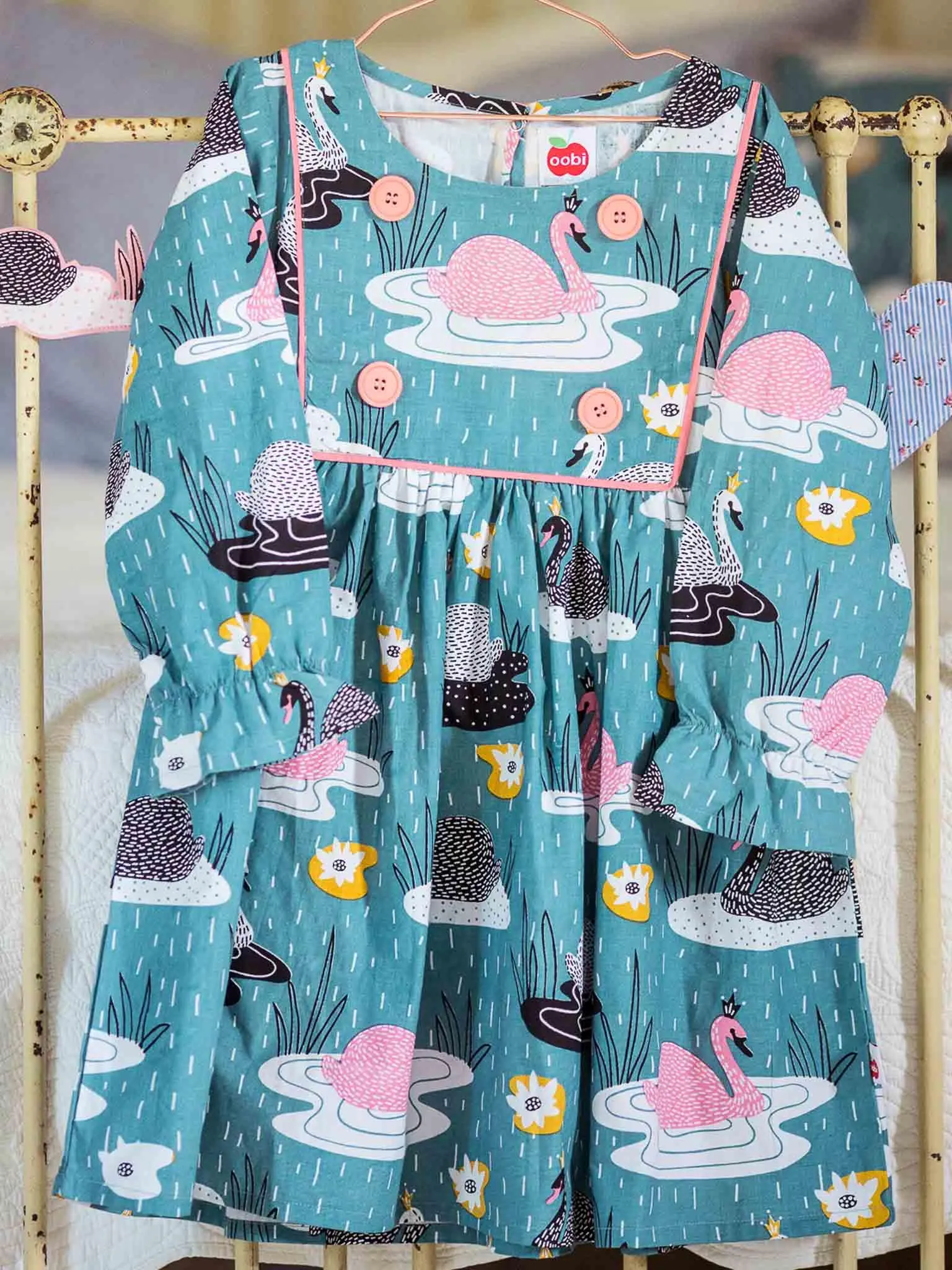 Swan Song Sage Dress