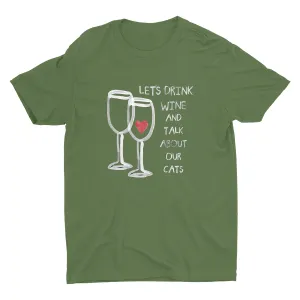Talk About Our Cats Cotton Tee