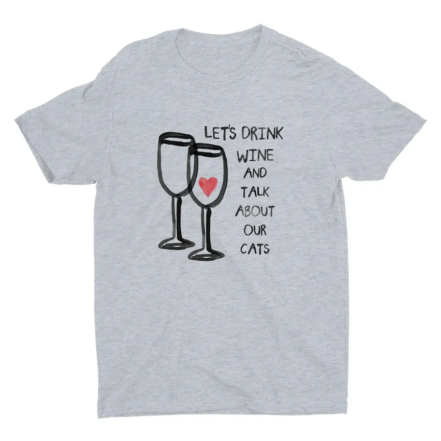 Talk About Our Cats Cotton Tee