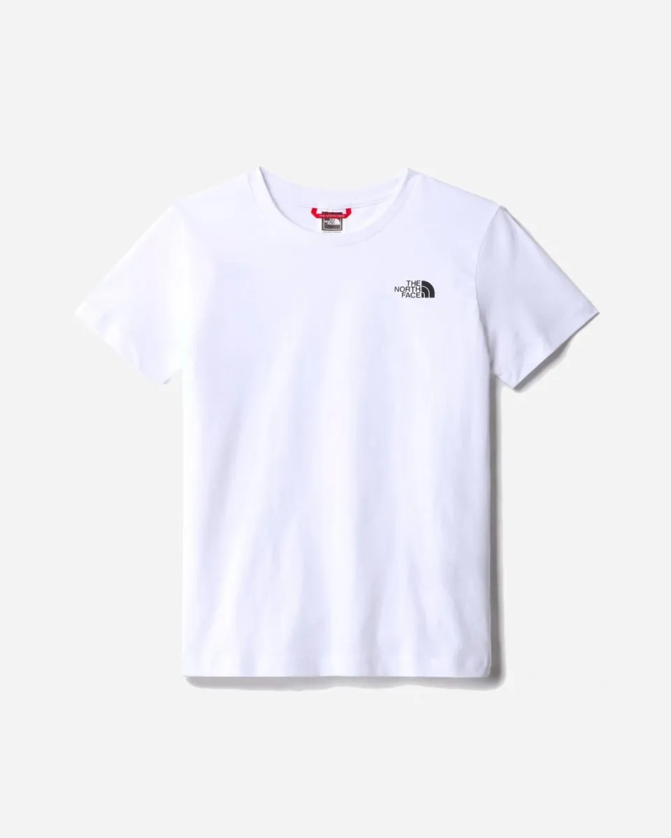 Teens S/S Simple Dome Tee - White/Black