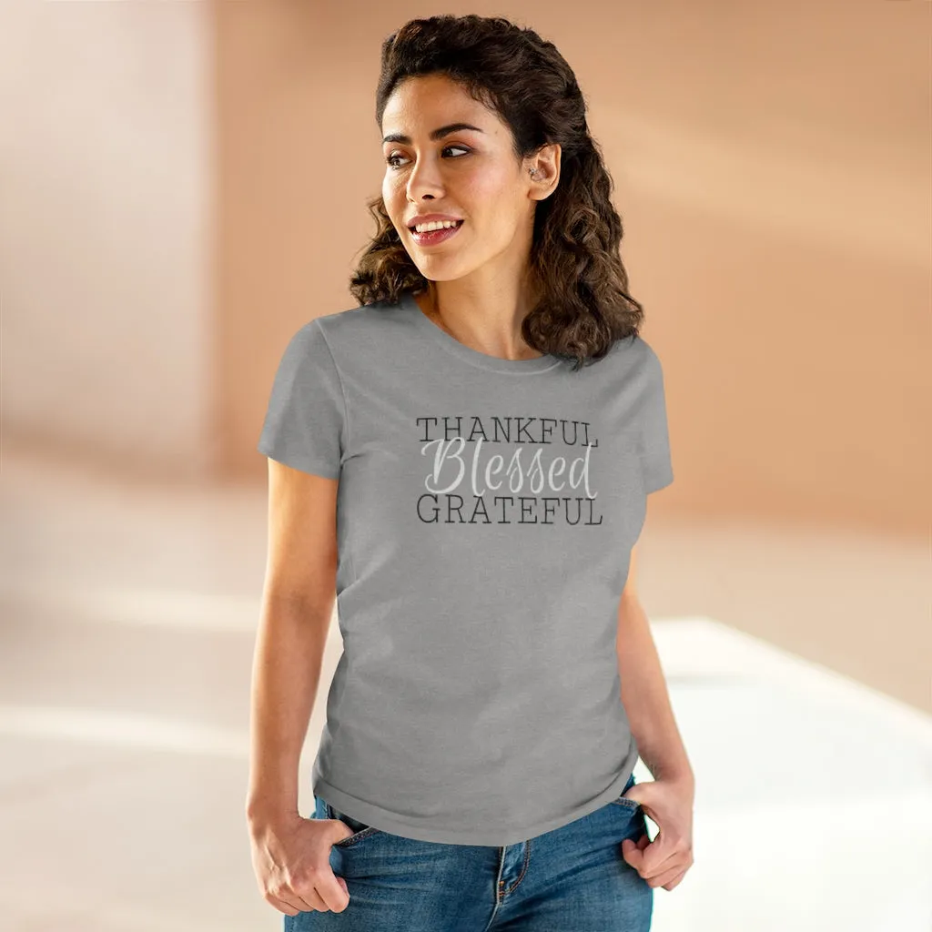 Thankful Grateful Blessed - T-shirt