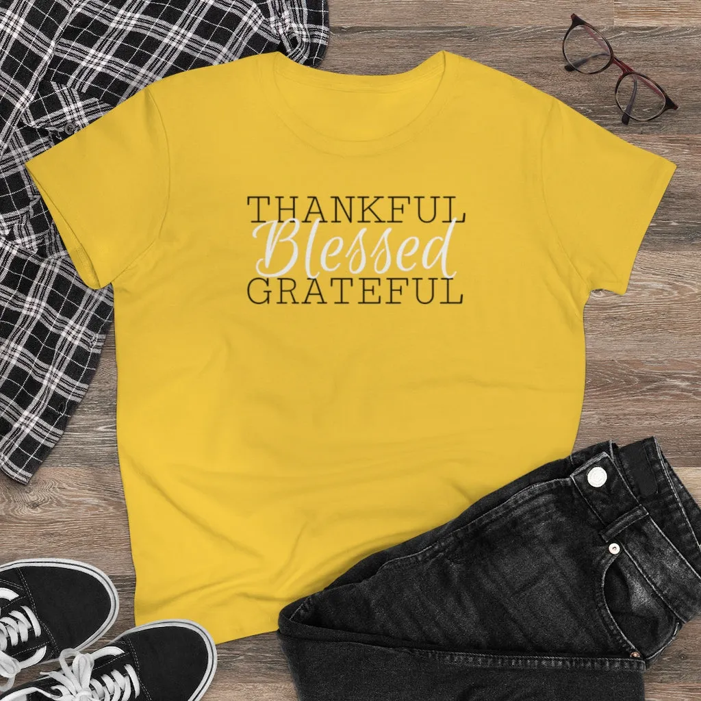 Thankful Grateful Blessed - T-shirt