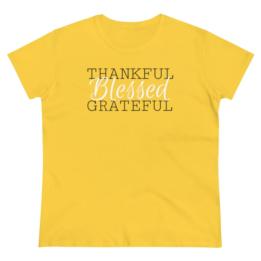 Thankful Grateful Blessed - T-shirt