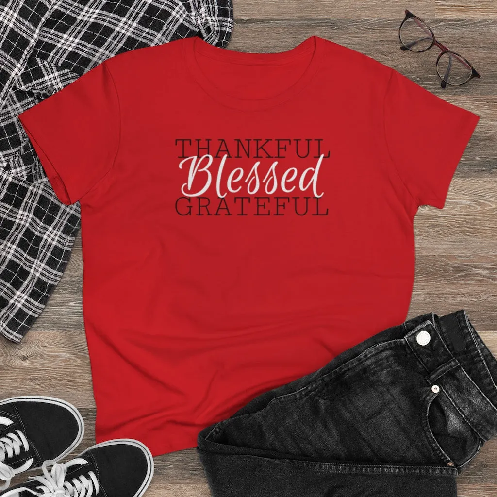 Thankful Grateful Blessed - T-shirt