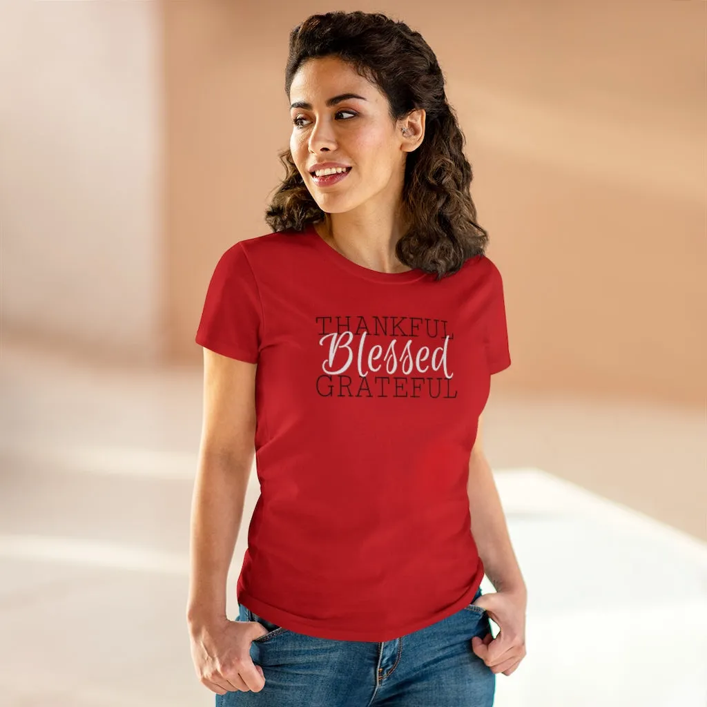 Thankful Grateful Blessed - T-shirt