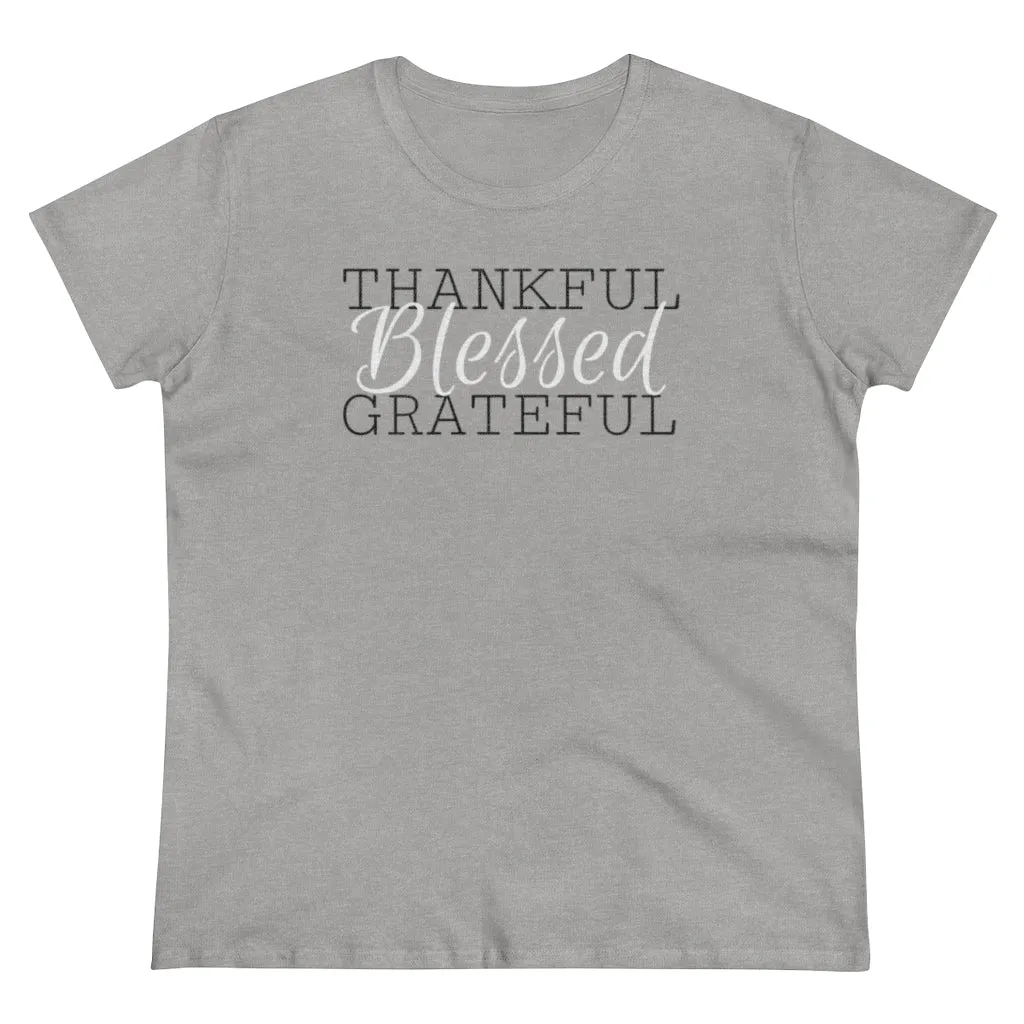 Thankful Grateful Blessed - T-shirt