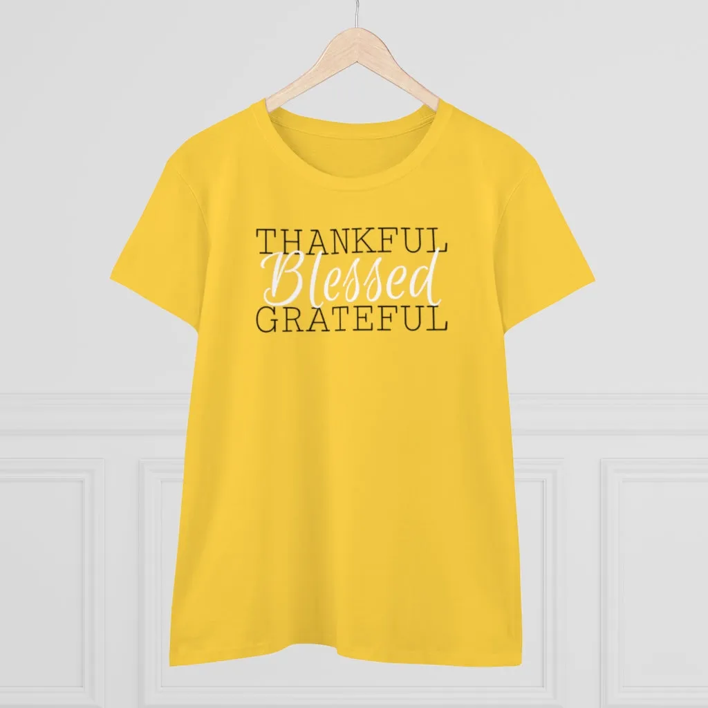 Thankful Grateful Blessed - T-shirt