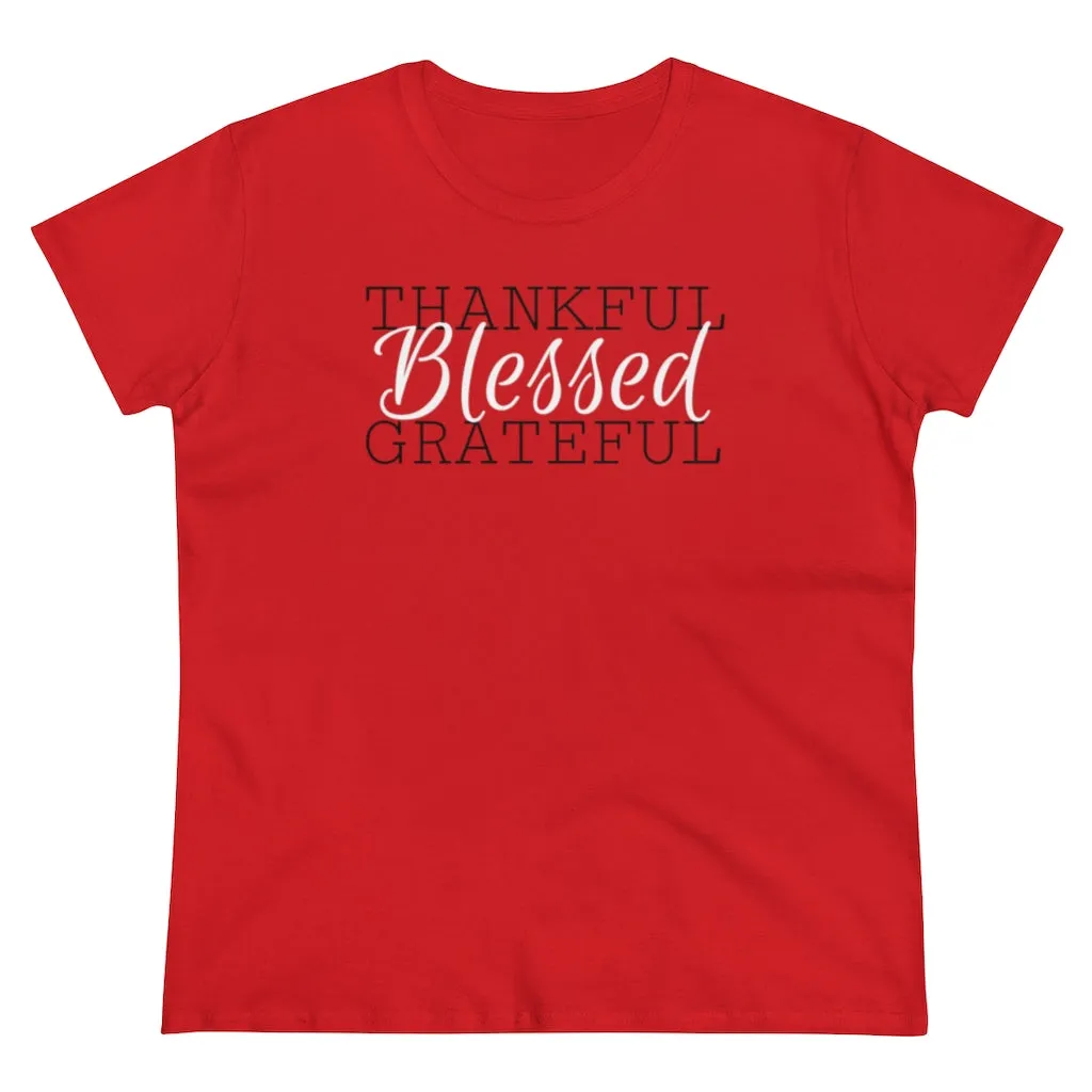 Thankful Grateful Blessed - T-shirt