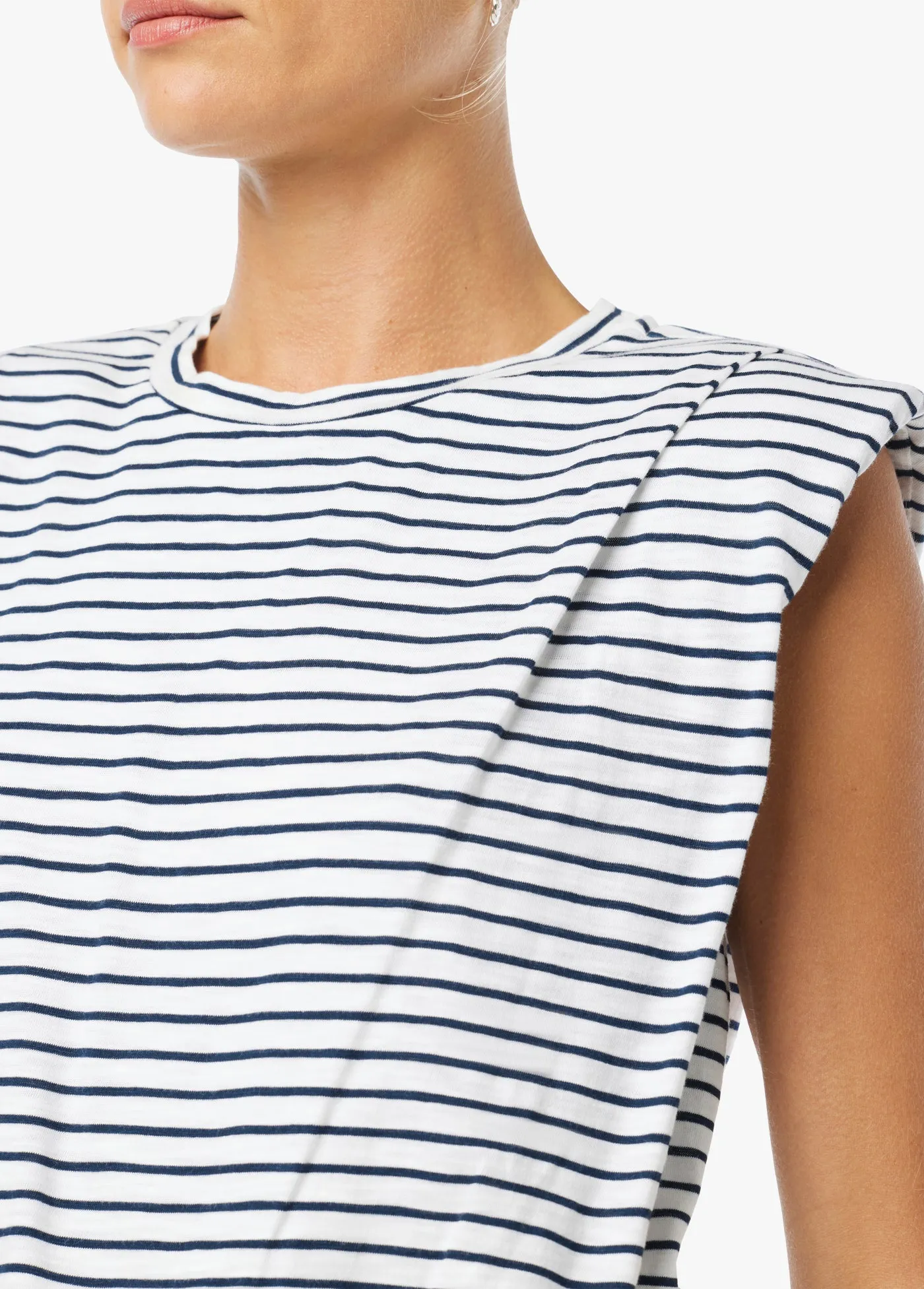 THE ARDEN SLUB SLEEVELESS TEE