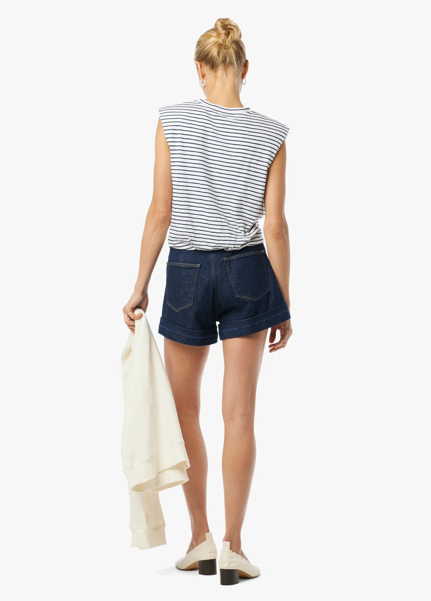 THE ARDEN SLUB SLEEVELESS TEE