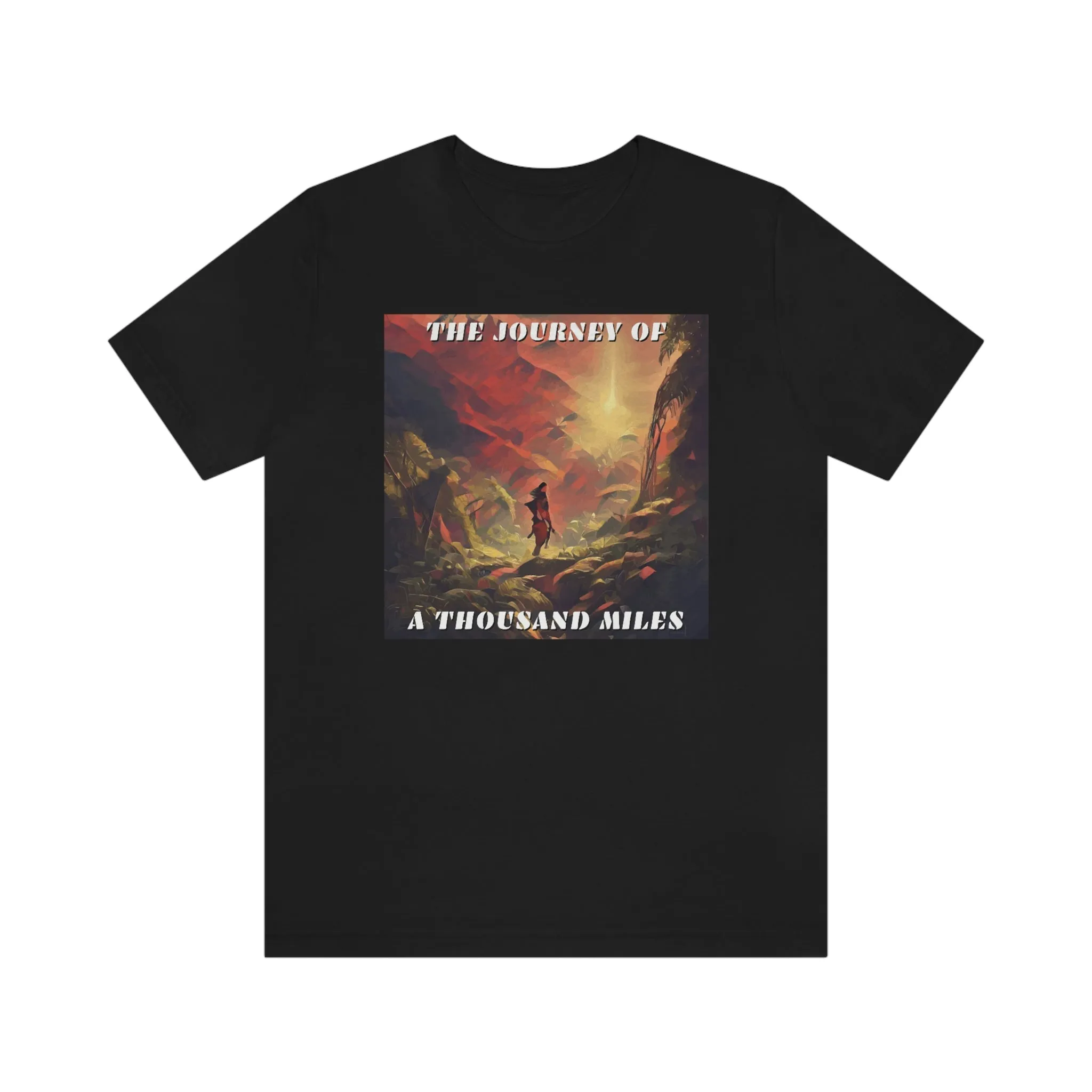 The Journey of a Thousand Miles Short Sleeve Tee