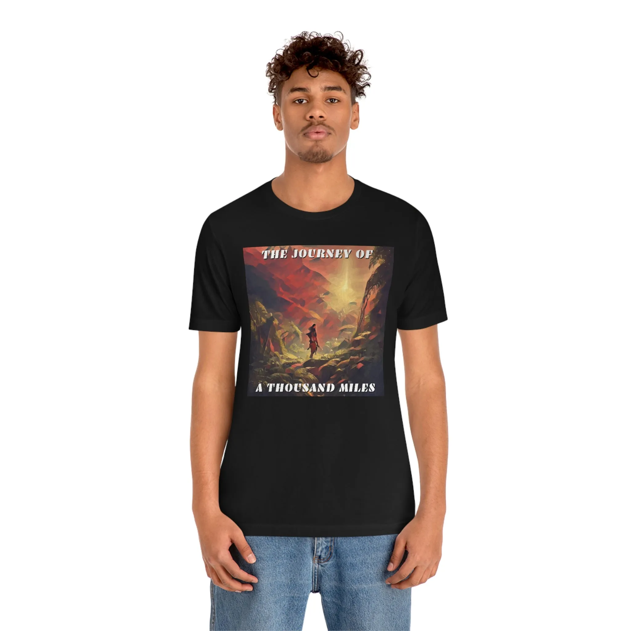The Journey of a Thousand Miles Short Sleeve Tee