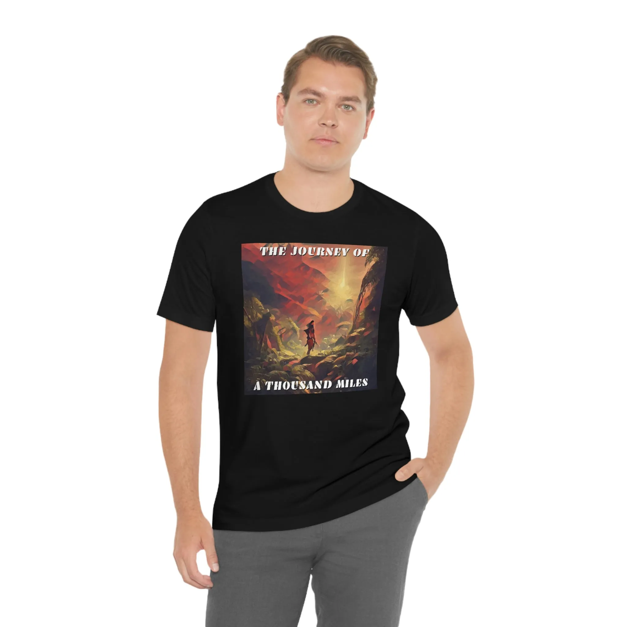 The Journey of a Thousand Miles Short Sleeve Tee