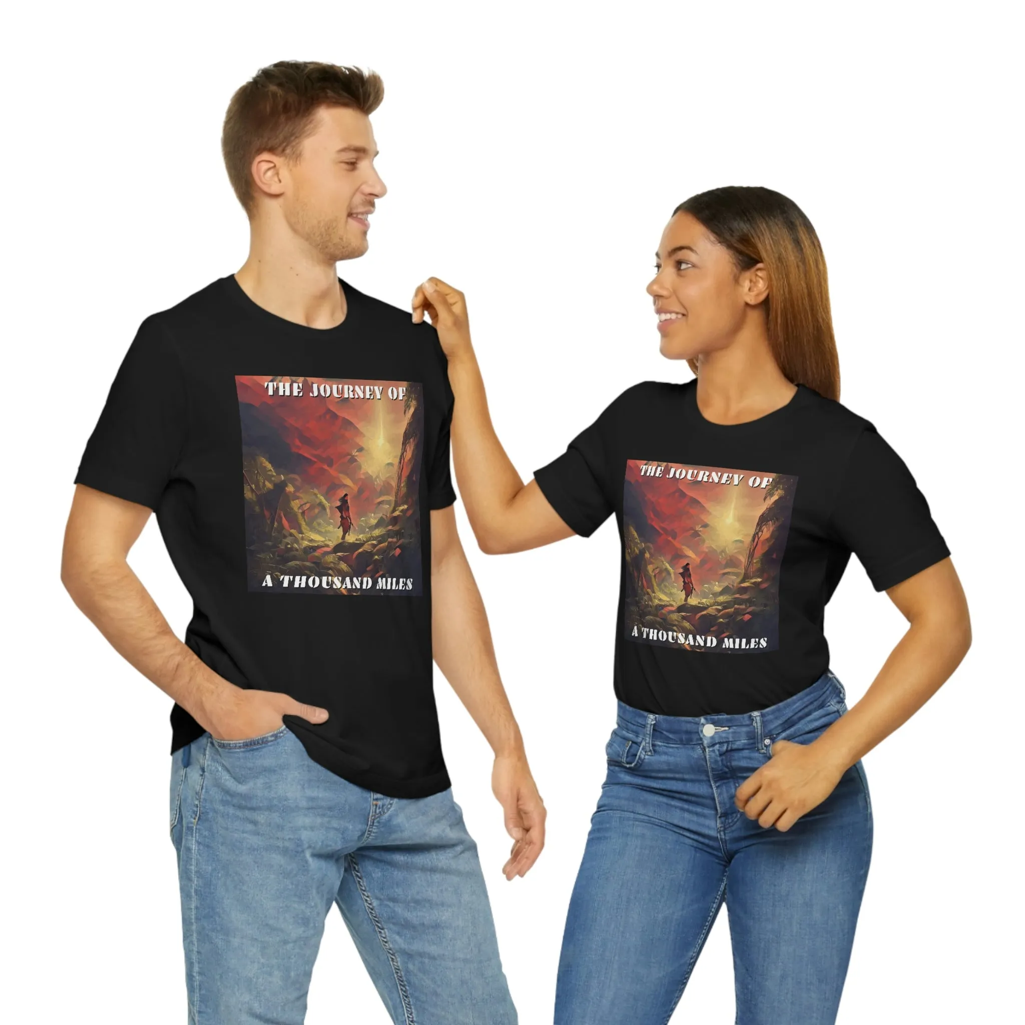 The Journey of a Thousand Miles Short Sleeve Tee