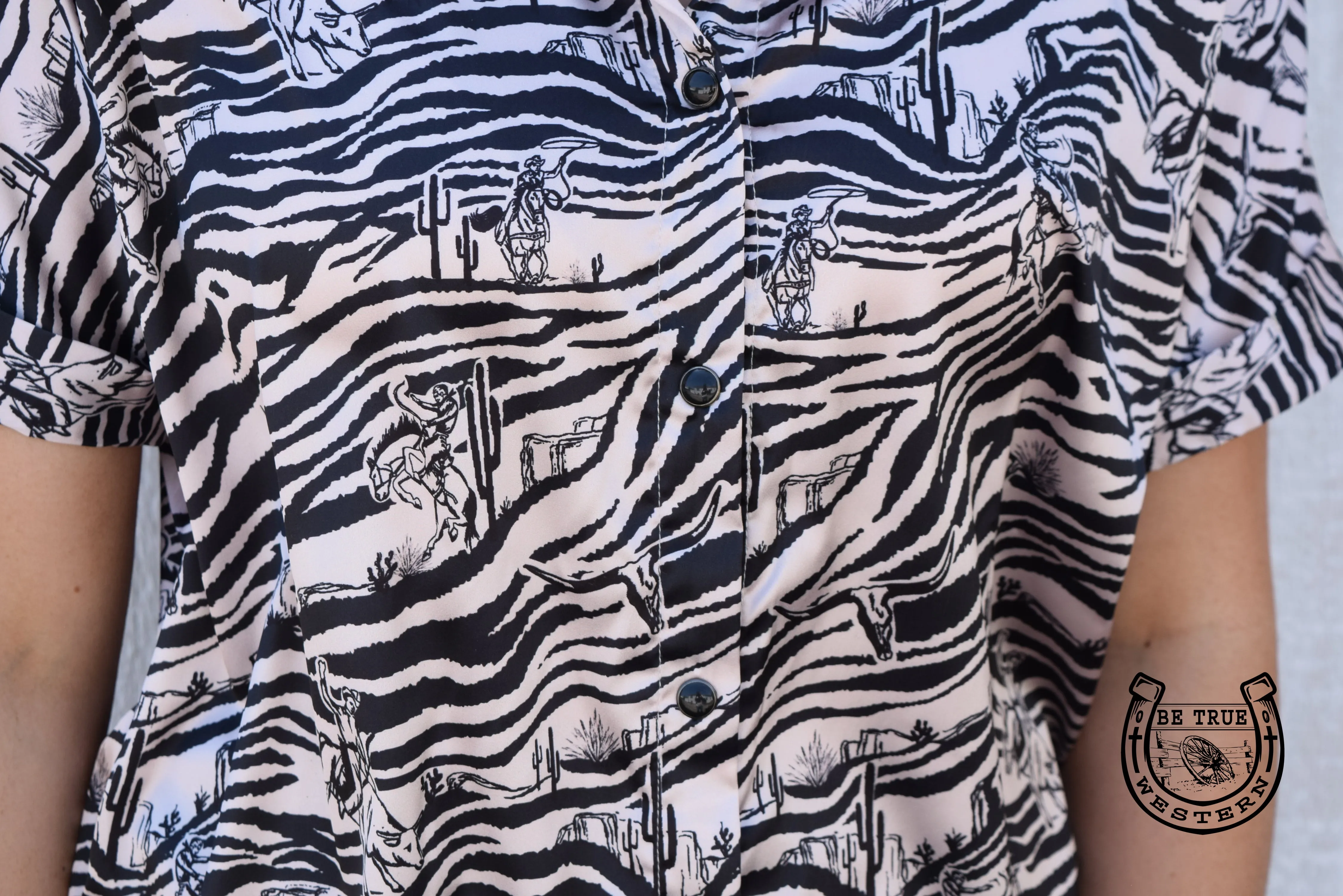 The Zabby Zehhbrah Button Up Top