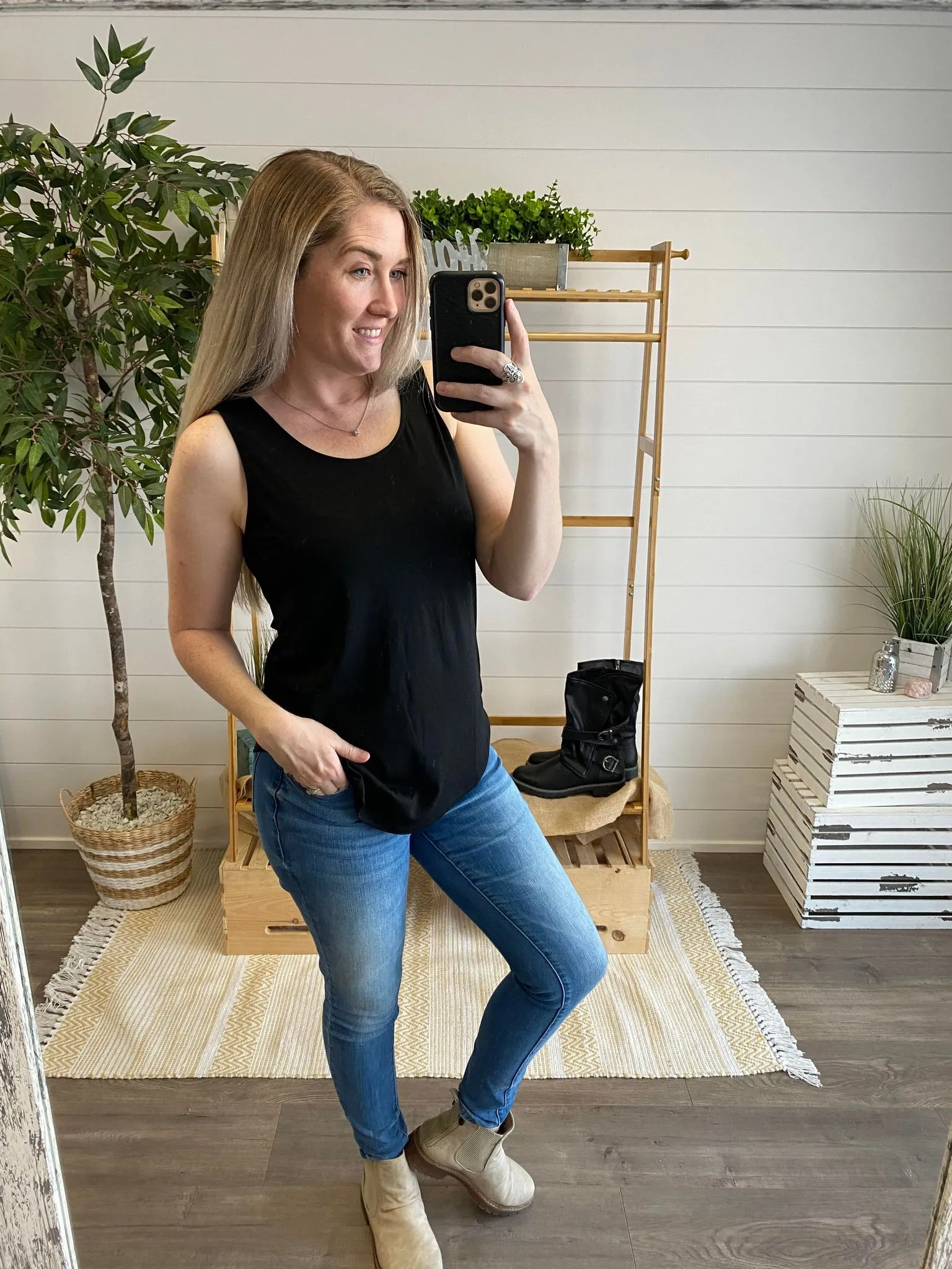 Tiffany Tank - Black