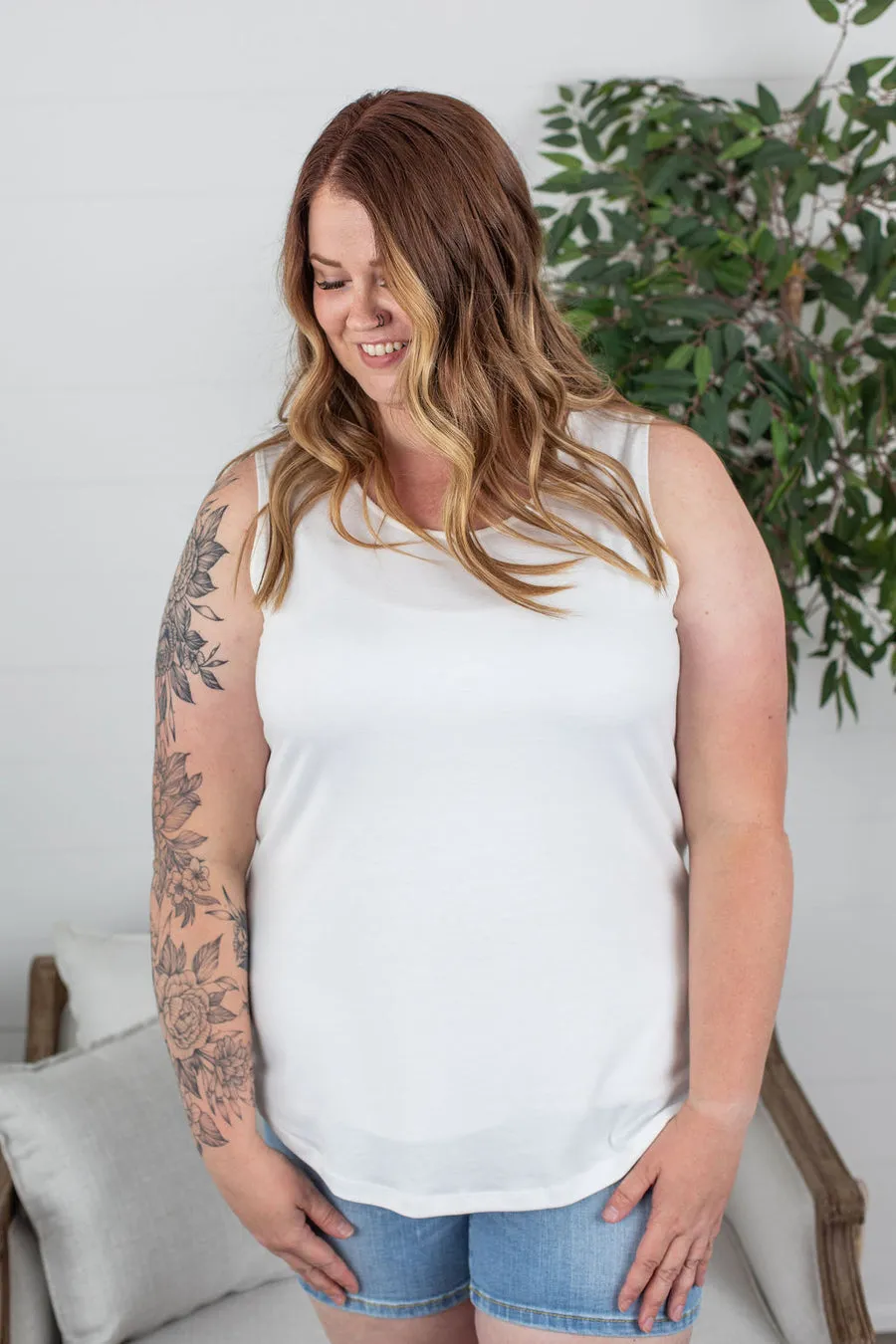 Tiffany Tank - White