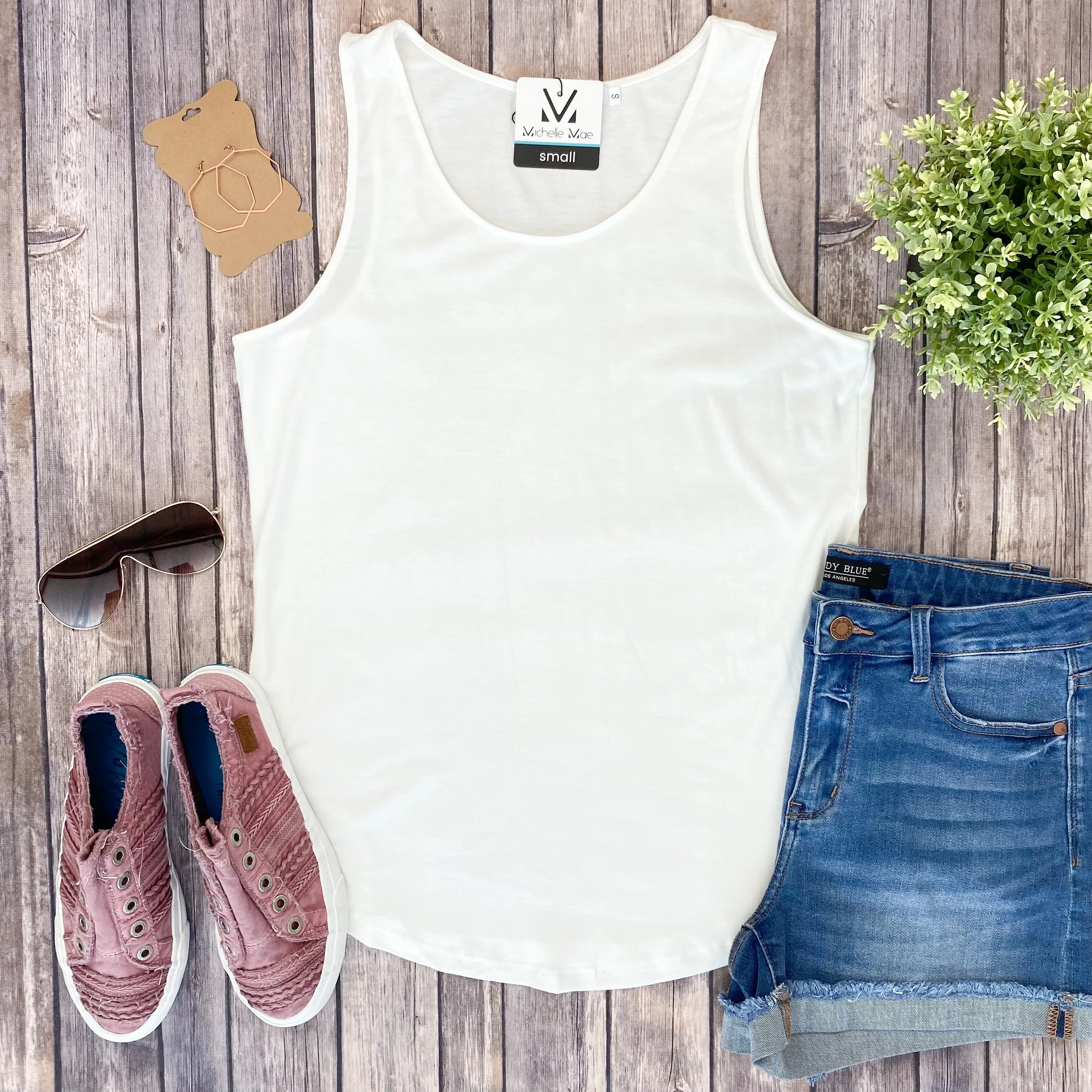Tiffany Tank - White