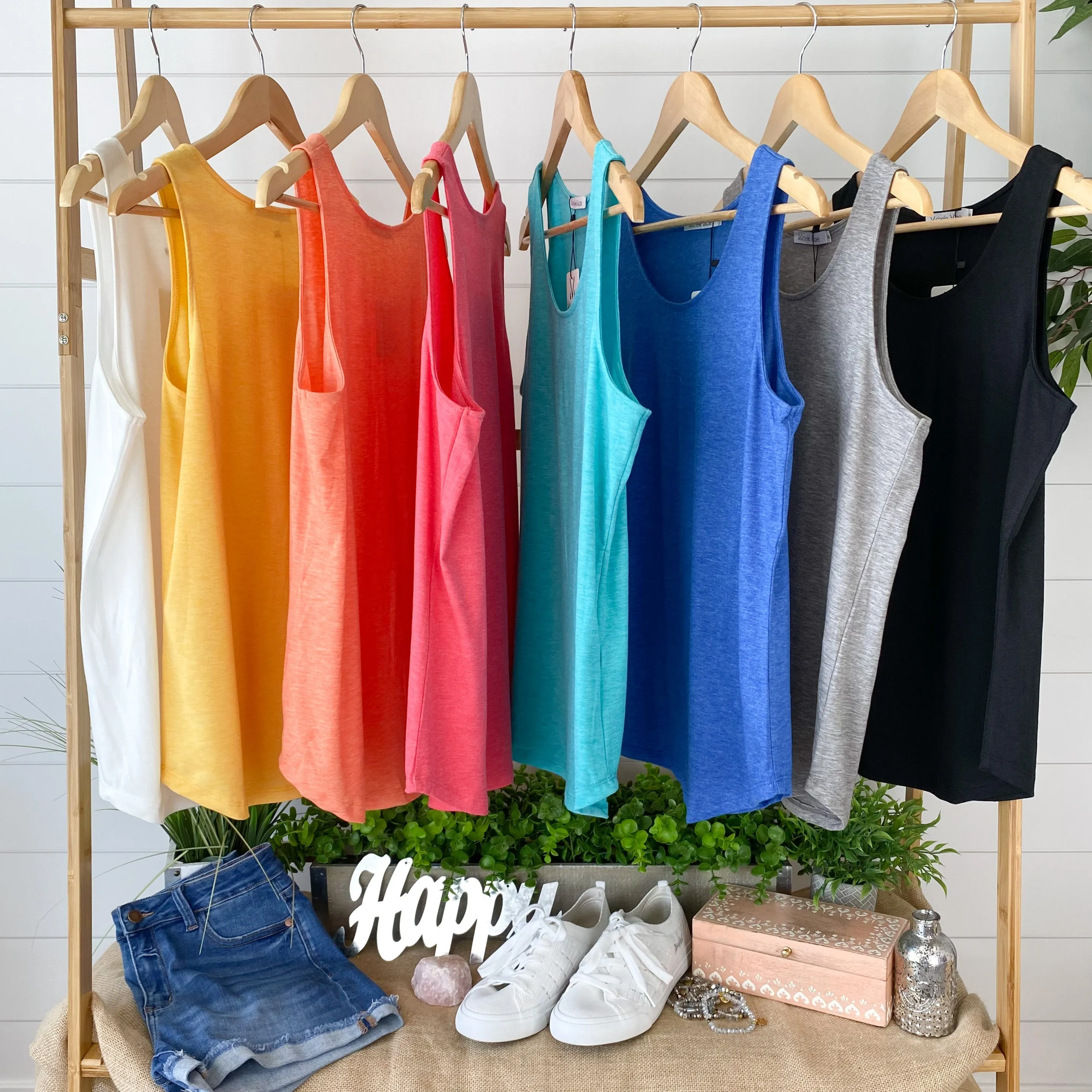 Tiffany Tank - White