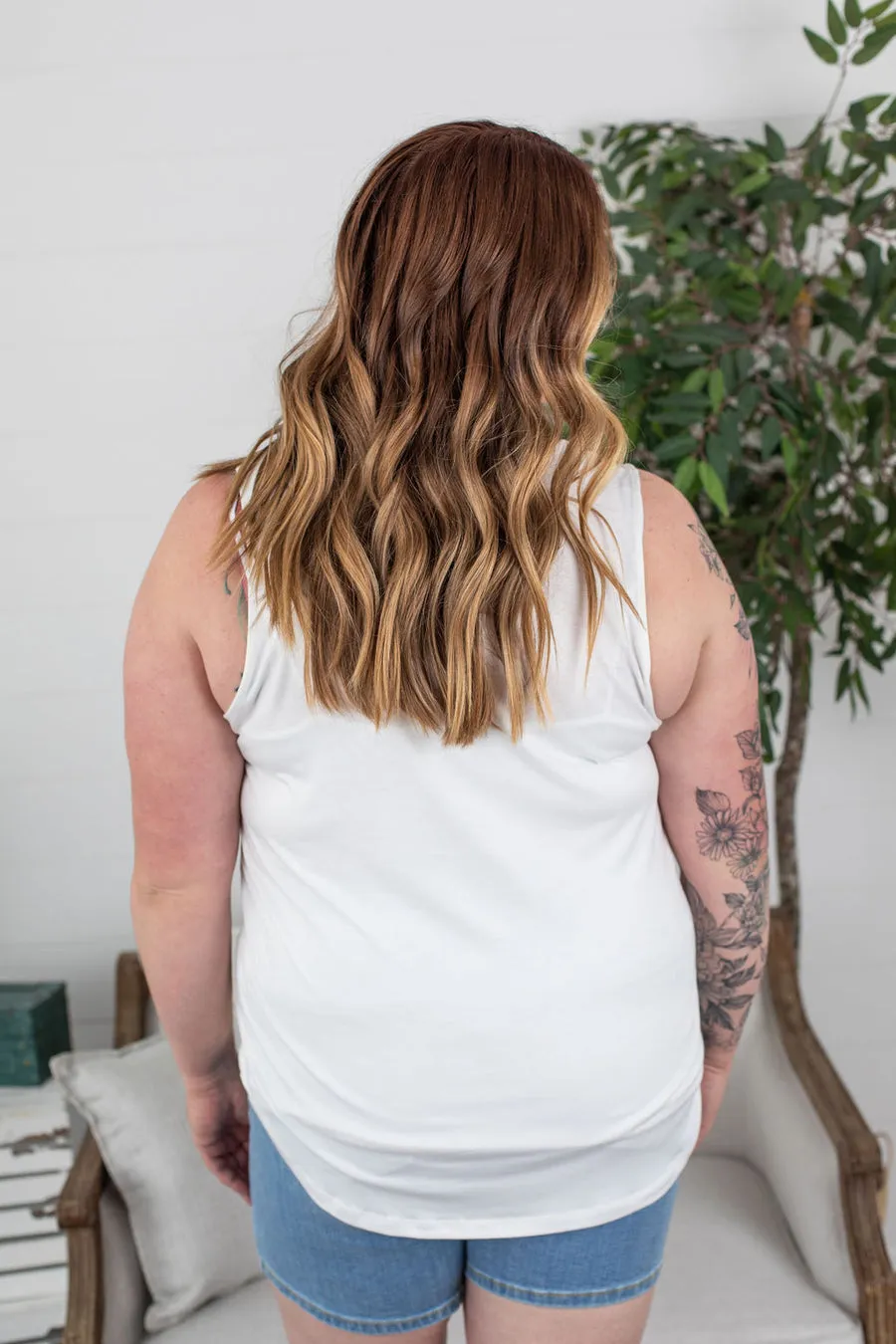 Tiffany Tank - White