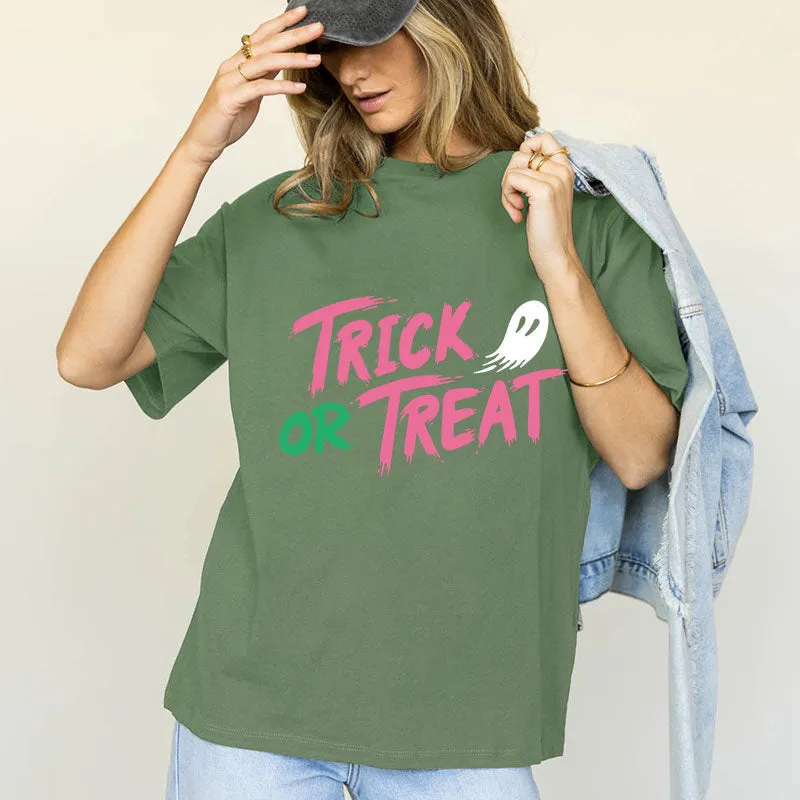 Treat Or Trick Cotton Tee