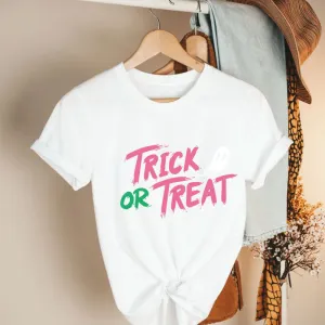 Treat Or Trick Cotton Tee